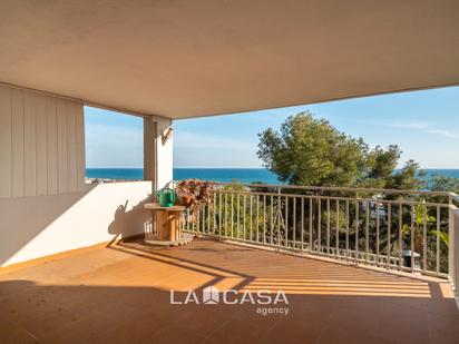 Terrace of Single-family semi-detached for sale in Sitges  with Terrace, Storage room and Swimming Pool