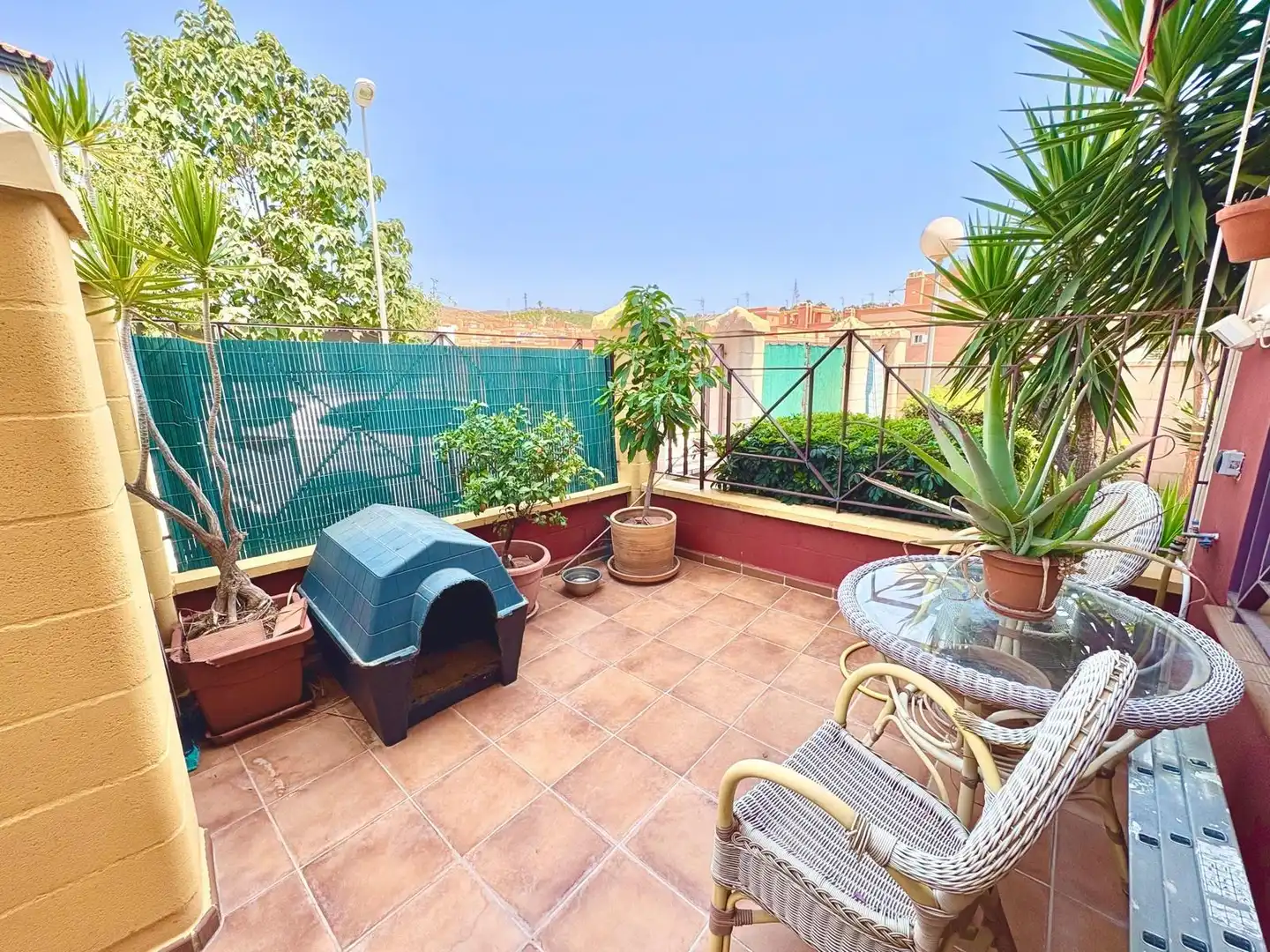 Terrassa de Casa adosada en venda en Vélez-Málaga amb Aire condicionat, Jardí privat i Terrassa