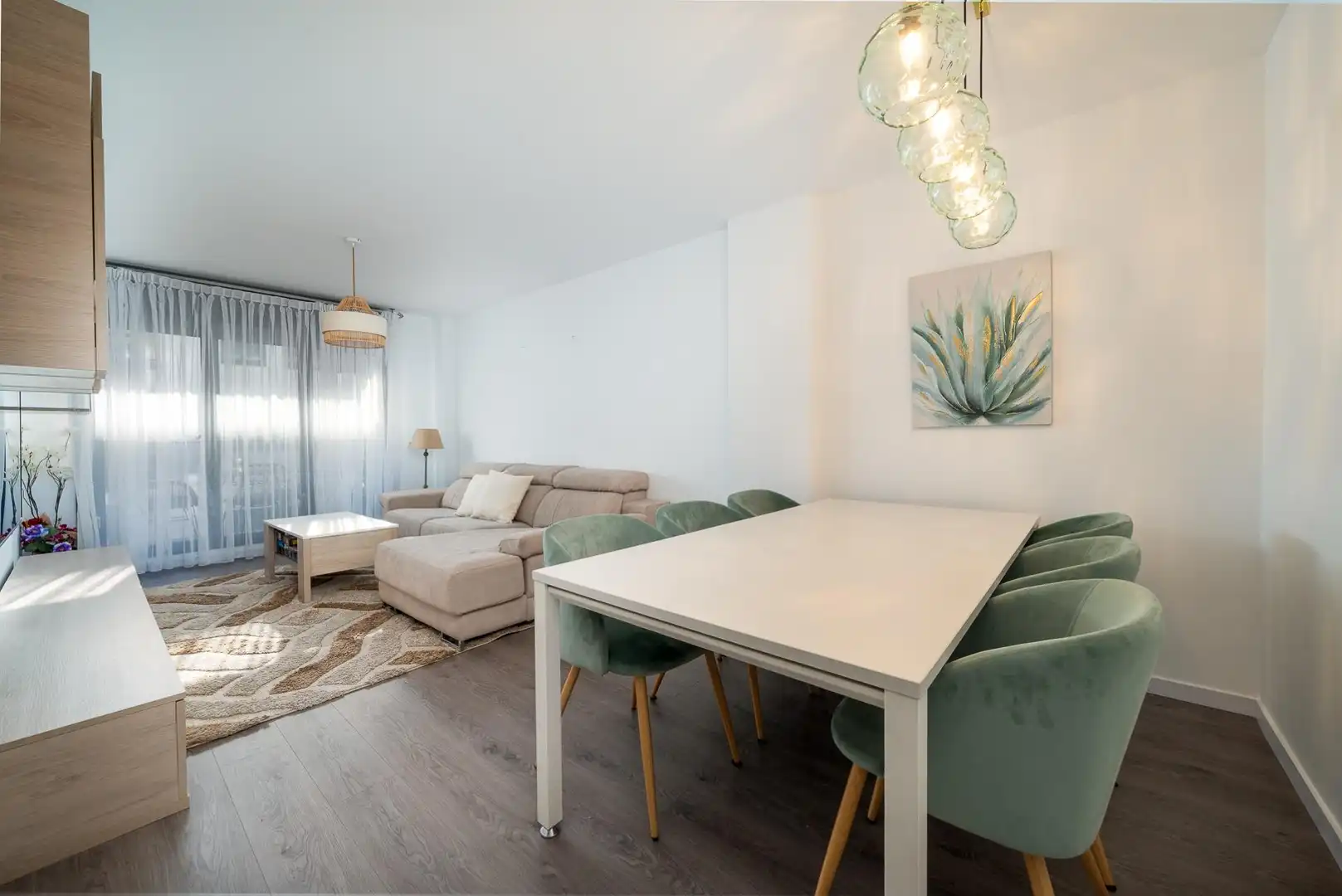 Sala de estar de Piso en venta en  Palma de Mallorca con Aire acondicionado, Calefacción y Parquet