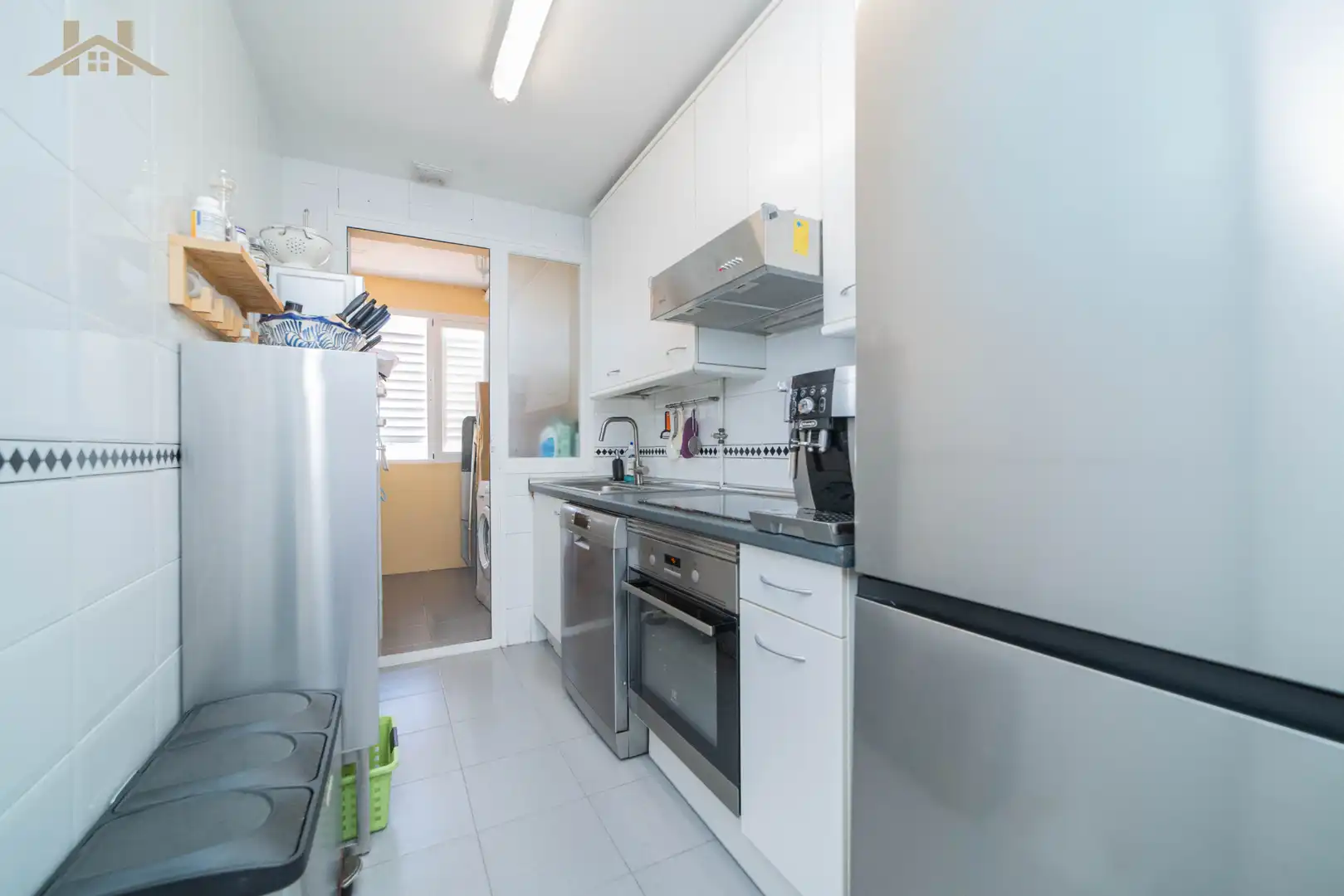 Küche von Maisonette zum Verkauf in Boadilla del Monte mit Klimaanlage, Heizung und Abstellraum