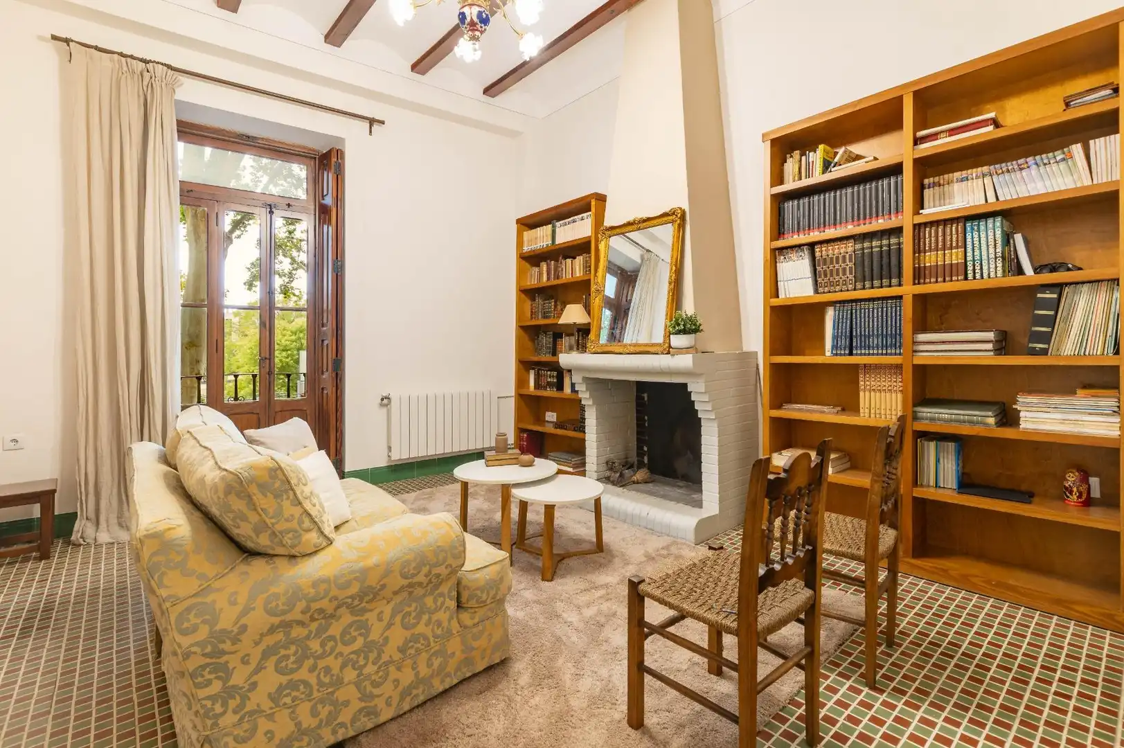 Living room of Houses for sale in Xàtiva  with Air Conditioner, Private garden and Terrace