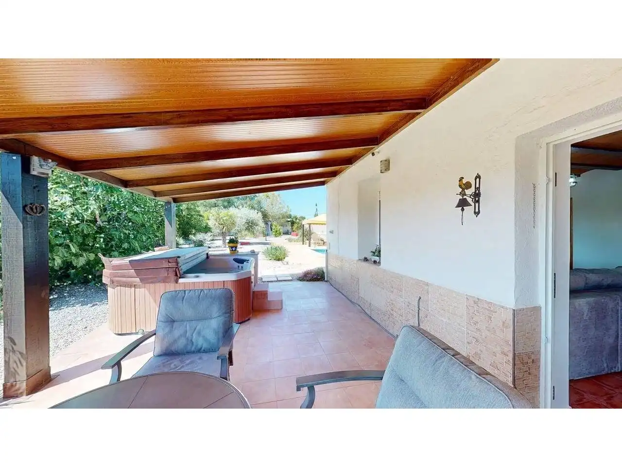 Terraza de Casa o chalet en venta en Caravaca de la Cruz con Aire acondicionado, Calefacción y Jardín privado
