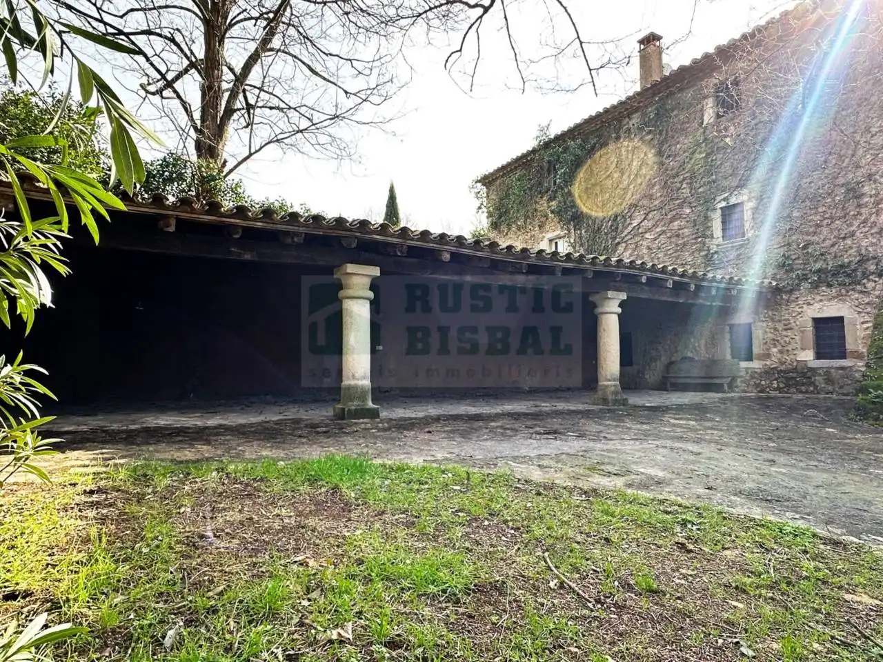 Vista exterior de Finca rústica en venta en Sant Joan de Mollet con Calefacción, Jardín privado y Terraza