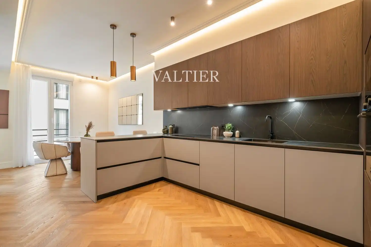 Kitchen of Flat for sale in Madrid  with Air Conditioner, Heating and Terrace