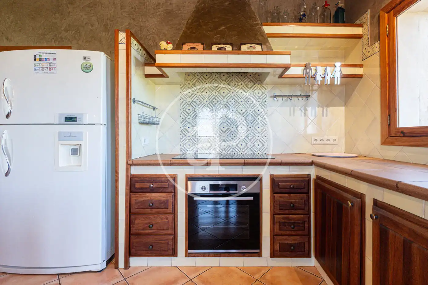 Cocina de Casa o chalet de alquiler en Santa Eugènia con Calefacción, Jardín privado y Terraza