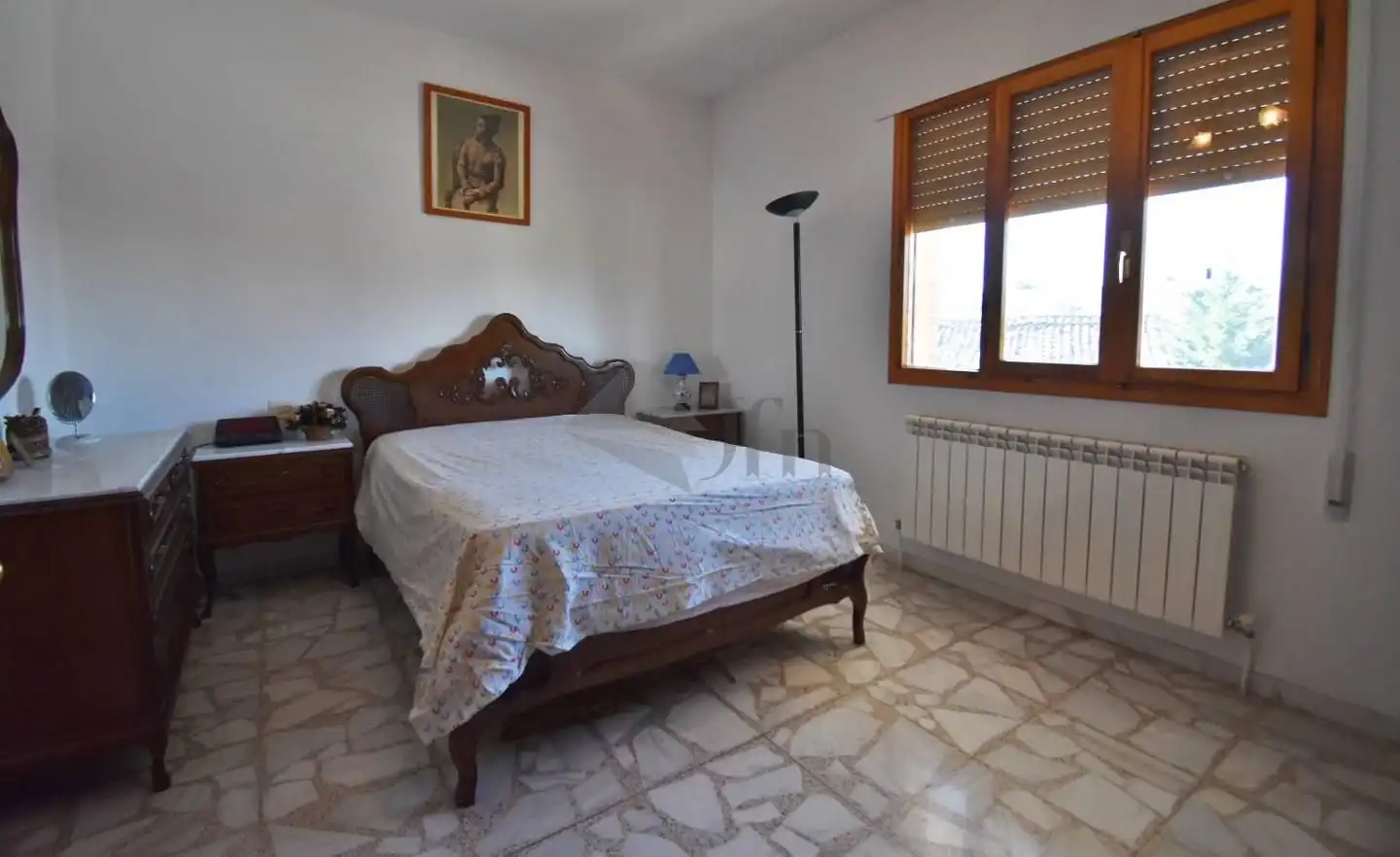 Dormitori de Casa o xalet en venda en Villaverde de Íscar amb Calefacció i Jardí privat
