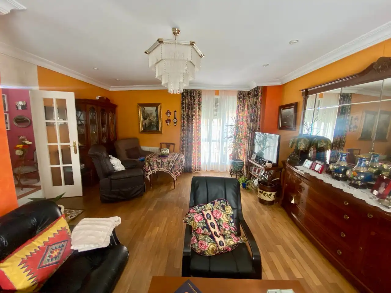 Living room of Detached homes for sale in Miguelturra  with Air Conditioner, Heating and Terrace