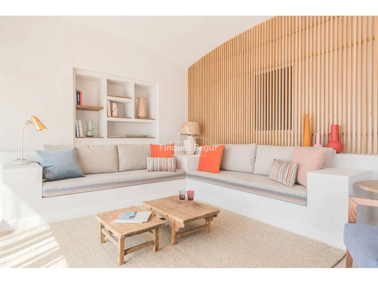 Living room of Apartments for sale in Begur  with Air Conditioner, Heating and Terrace