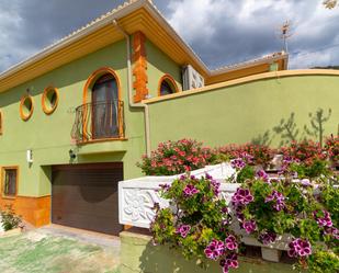 Exterior view of House or chalet for sale in Ráfol de Salem  with Air Conditioner, Heating and Private garden