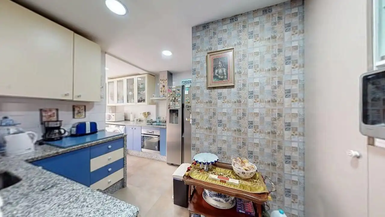 Kitchen of Flat for sale in Sevilla  with Air Conditioner, Heating and Terrace