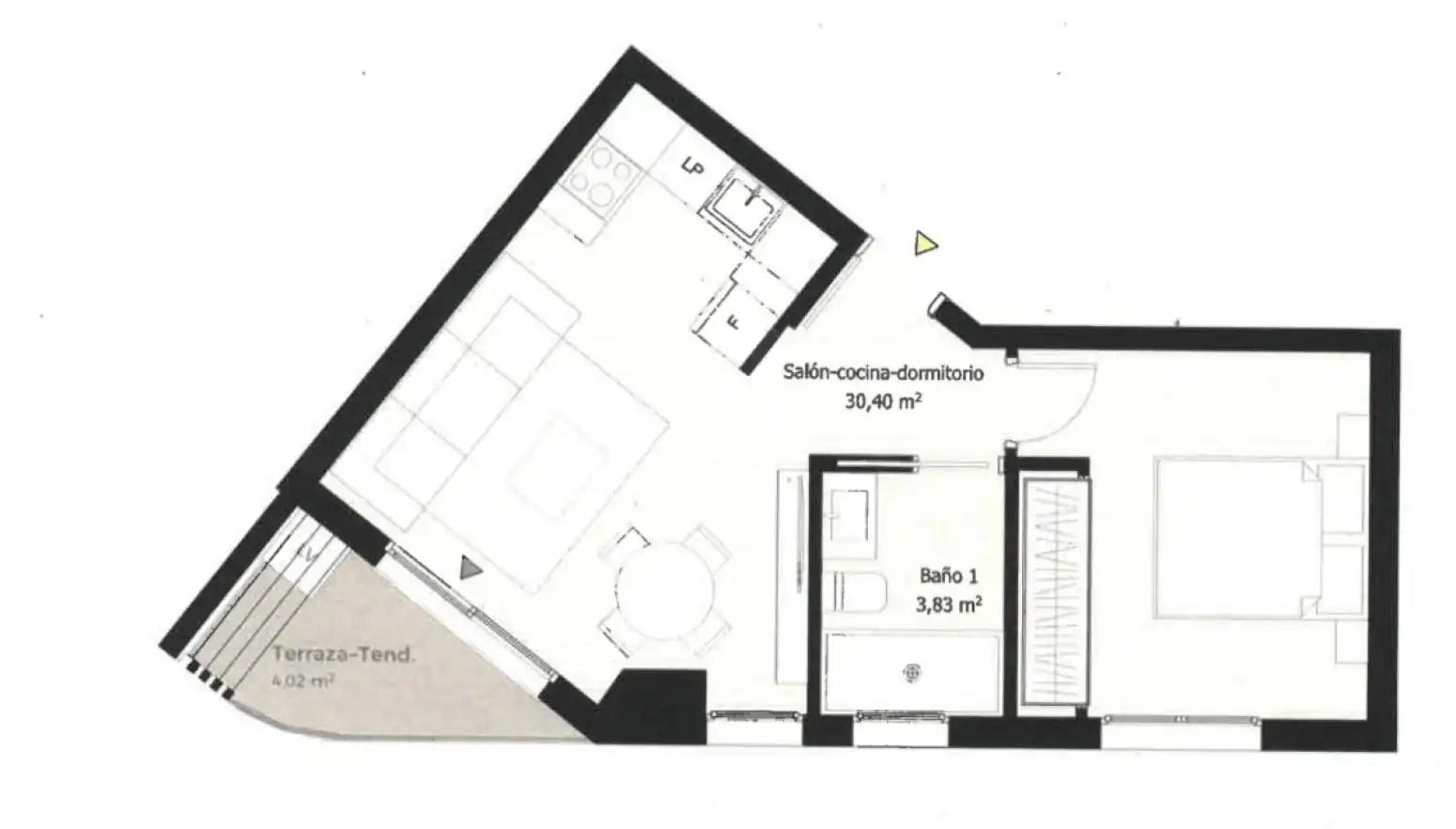 Wohnung zur Miete in Madrid - Paseo de los Pontones, Imperial