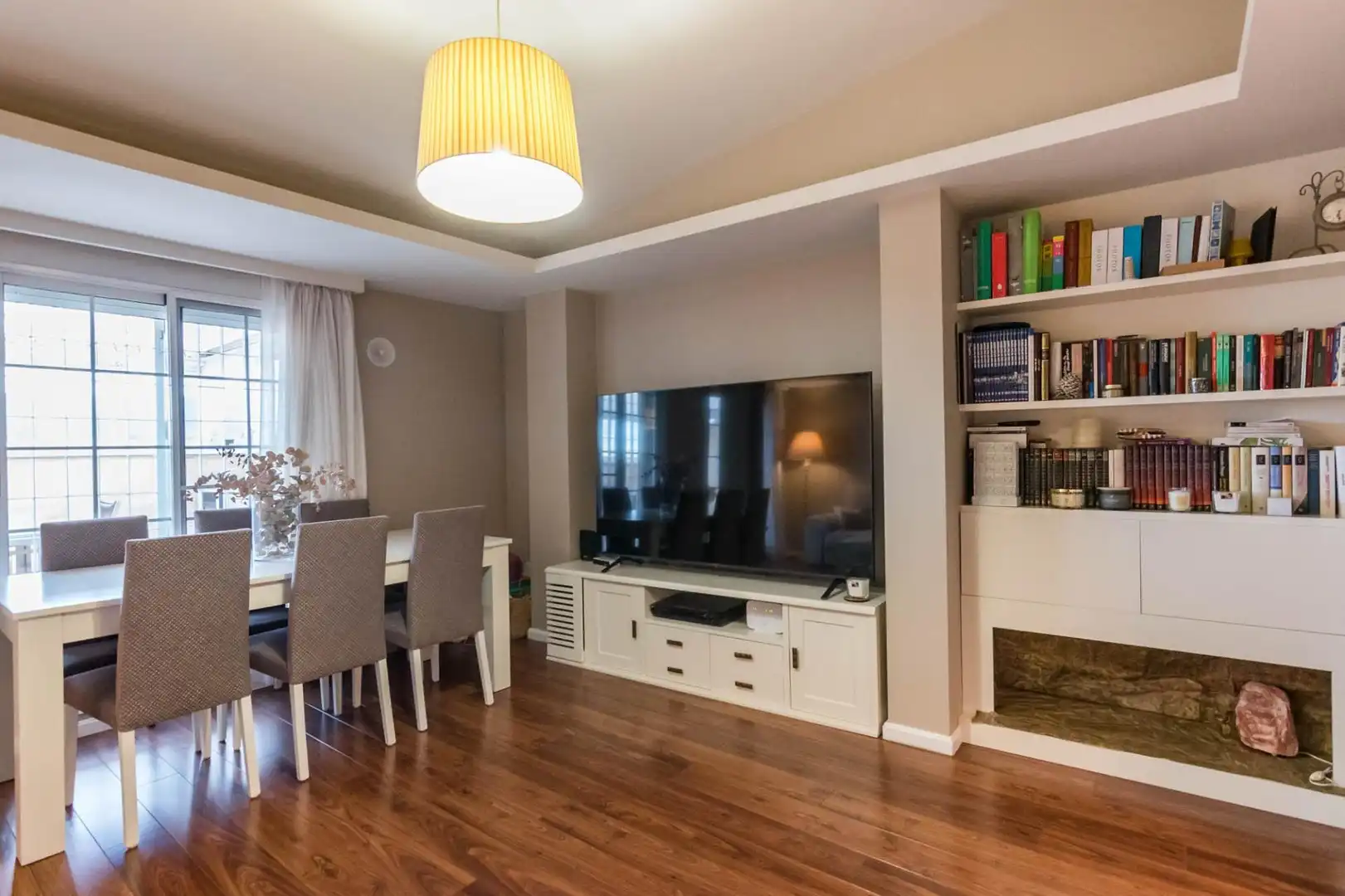 Living room of Attic for sale in Murcia  with Heating, Parquet flooring and Terrace