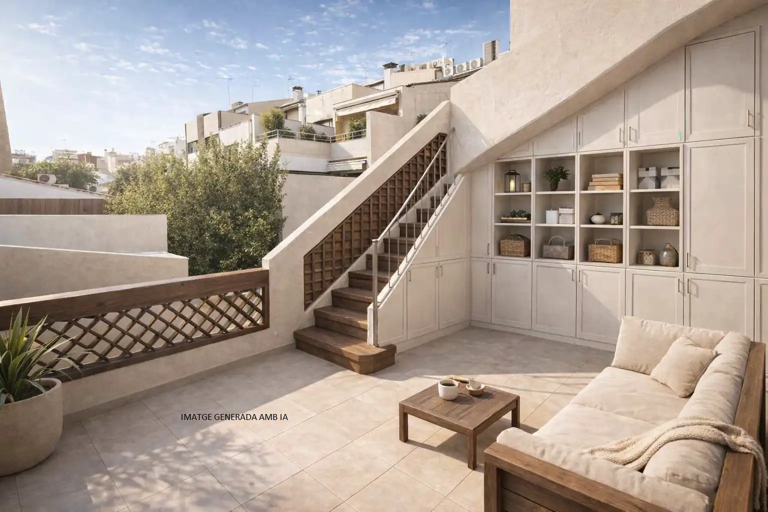 Terraza de Casa o chalet en venta en Mataró con Calefacción y Trastero