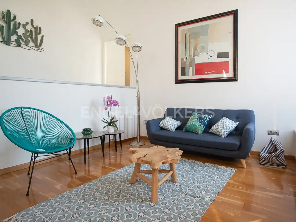 Sala d'estar de Casa o xalet en venda en Benicasim / Benicàssim amb Calefacció, Terrassa i Piscina