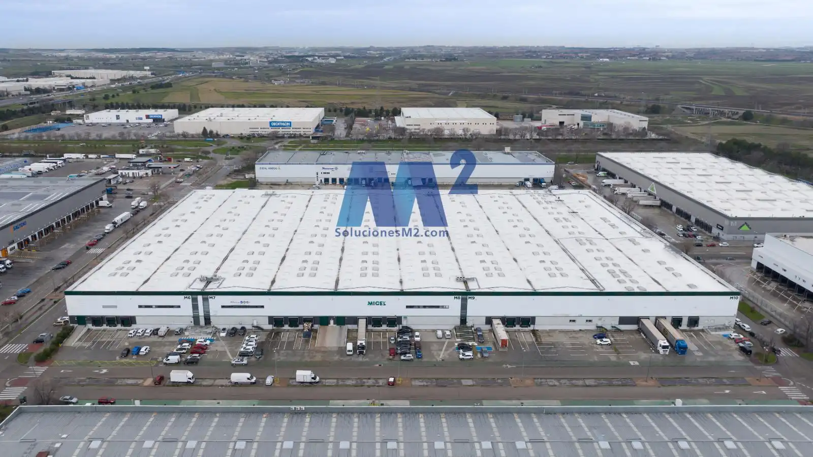 Exterior view of Industrial buildings for rent in Getafe