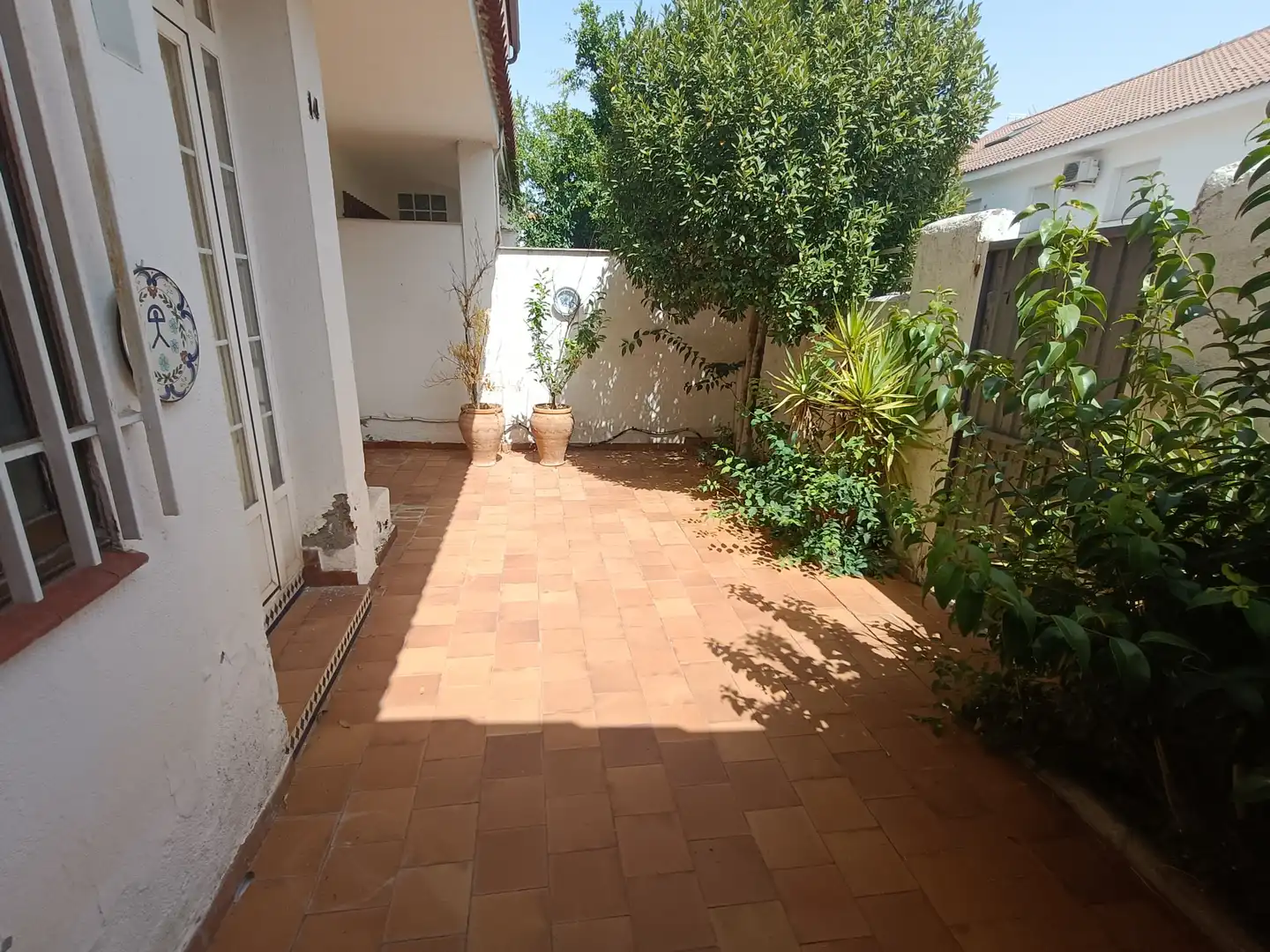 Terrassa de Casa o xalet en venda en Ciudad Real amb Aire condicionat, Calefacció i Jardí privat