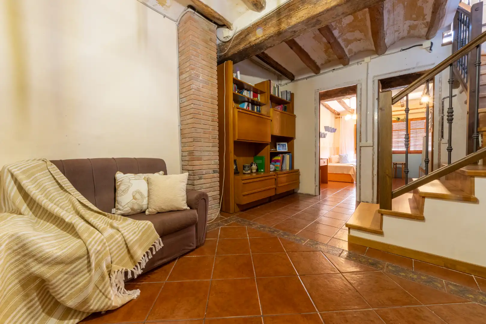 Living room of Country homes for sale in Vila-rodona  with Terrace, Furnished and Oven