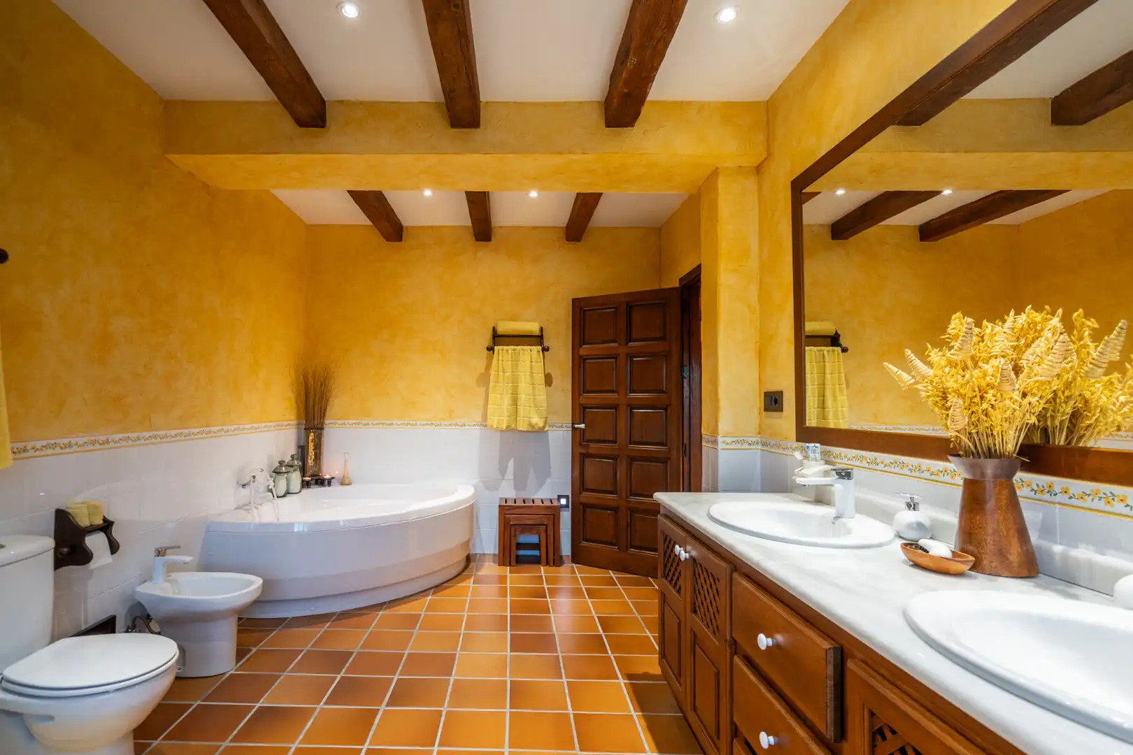 Bathroom of Houses for sale in Manzanares El Real  with Air Conditioner, Heating and Private garden