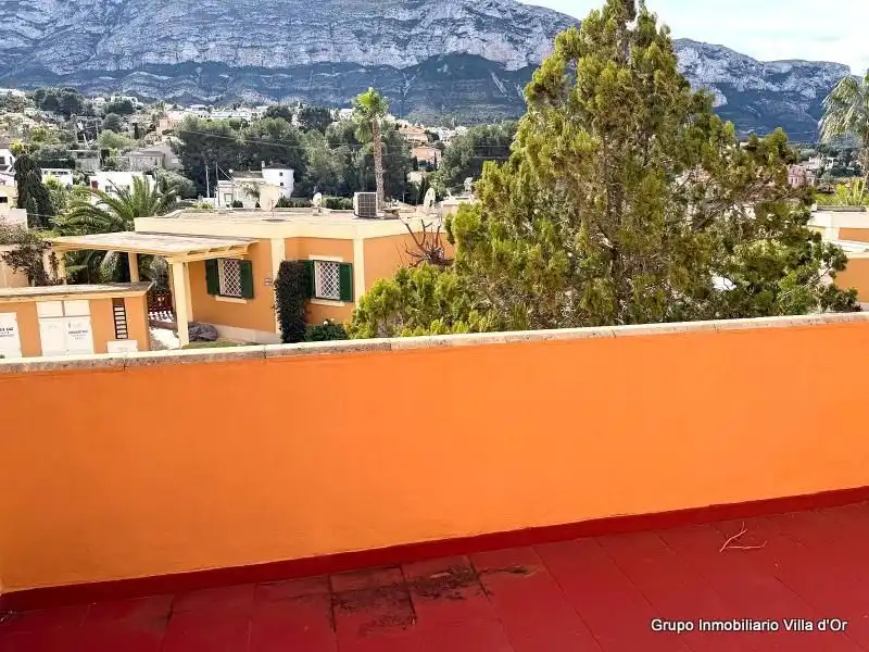 Exterior view of Detached homes for sale in Dénia  with Air Conditioner, Terrace and Community pool