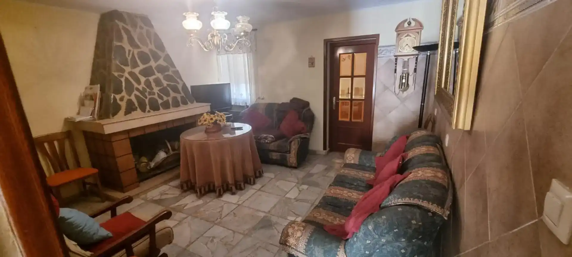 Sala d'estar de Casa adosada en venda en Avda de Madrid - Pº de la Estación