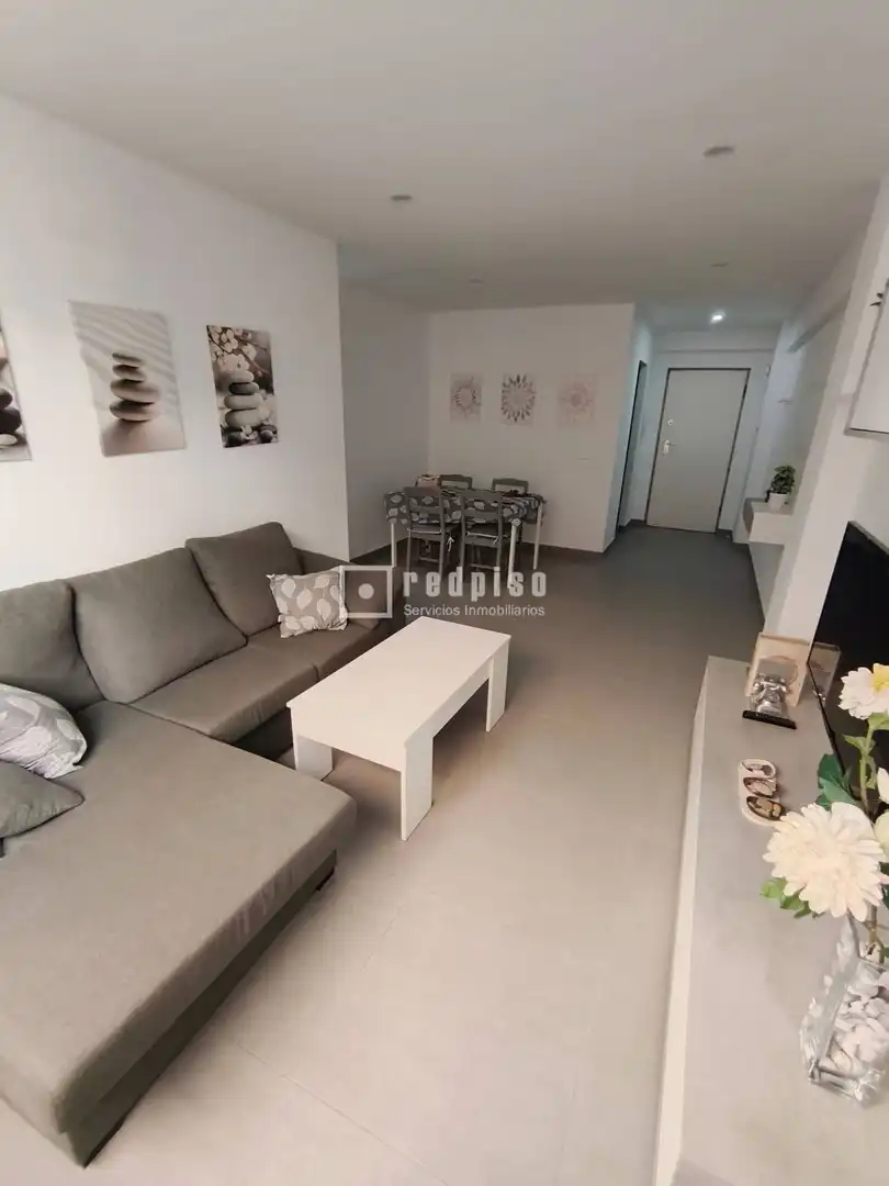 Sala de estar de Piso de alquiler en Málaga con Terraza