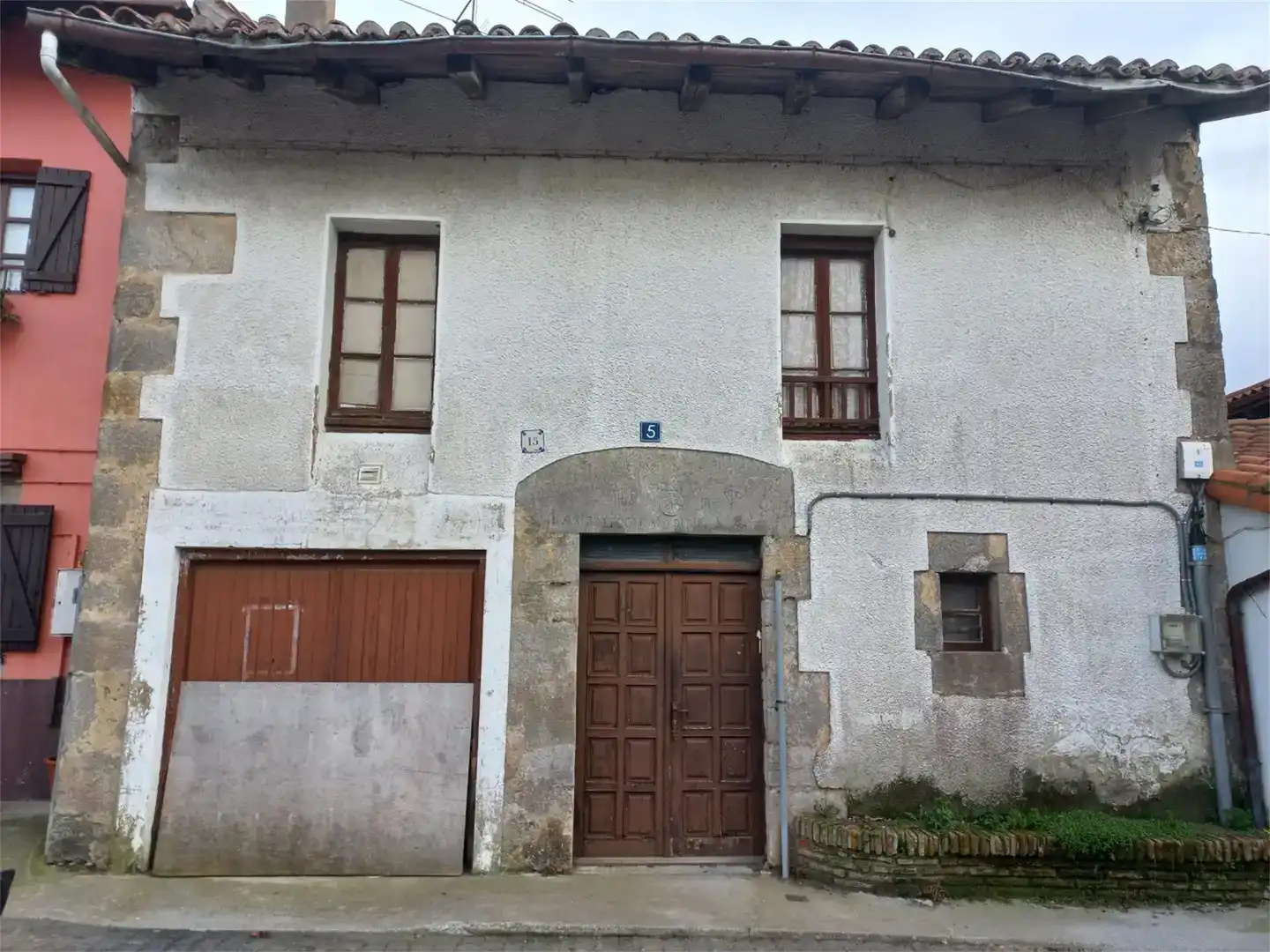 Vista exterior de Finca rústica en venta en Ispaster con Jardín privado