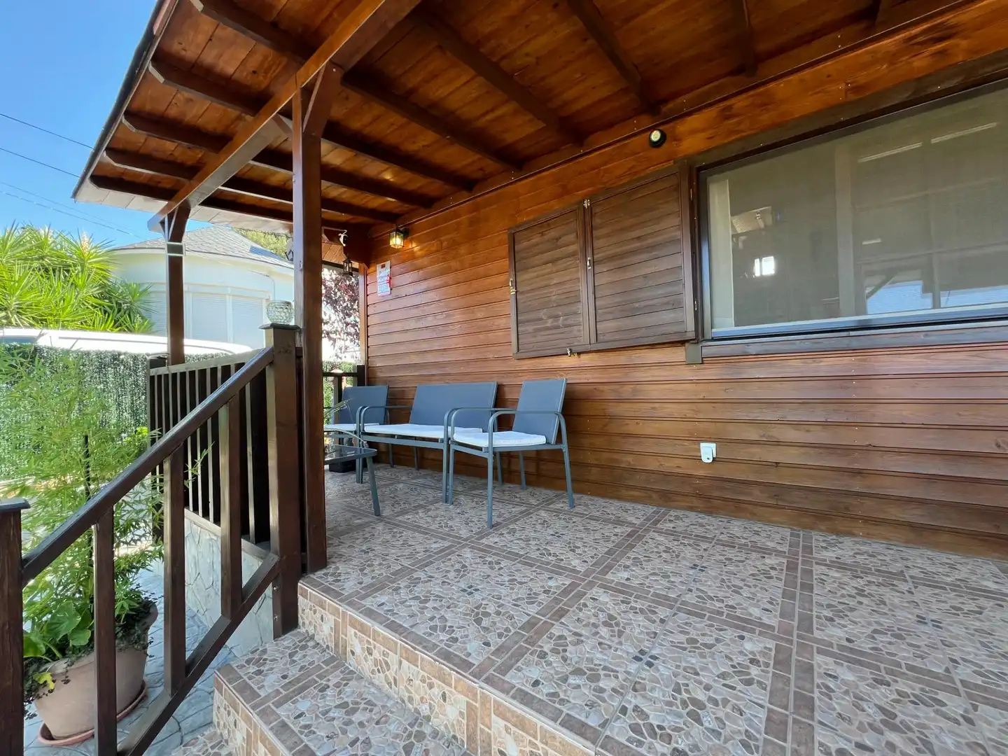 Terraza de Casa o chalet en venta en Cànoves I Samalús con Aire acondicionado, Calefacción y Jardín privado