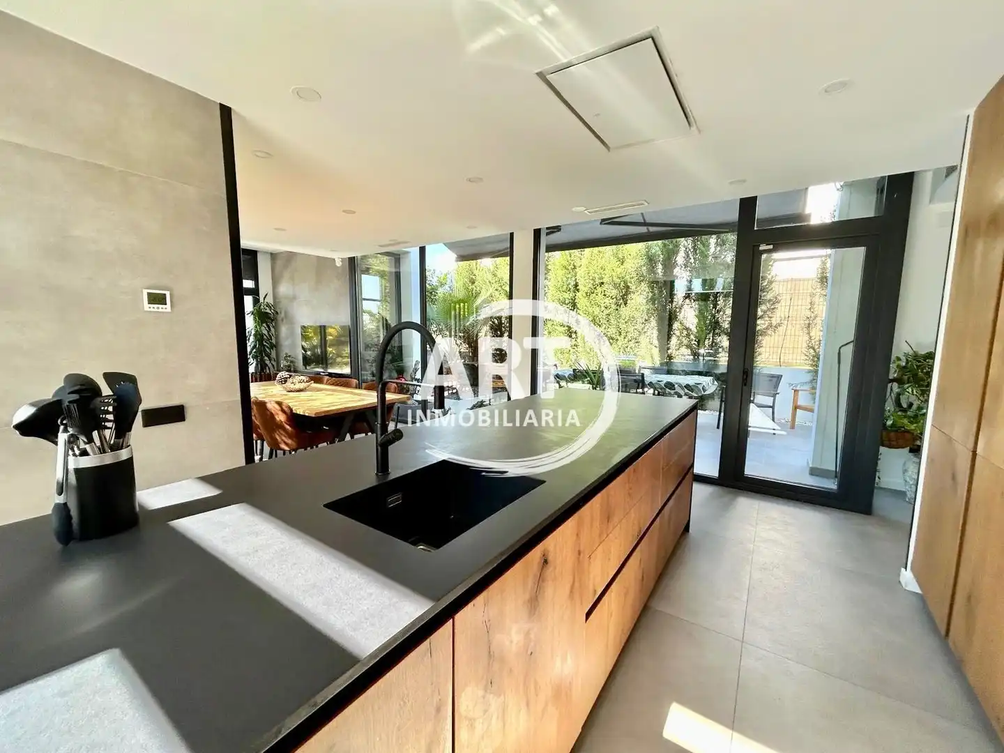 Cocina de Casa o chalet en venta en Bétera con Aire acondicionado, Calefacción y Jardín privado