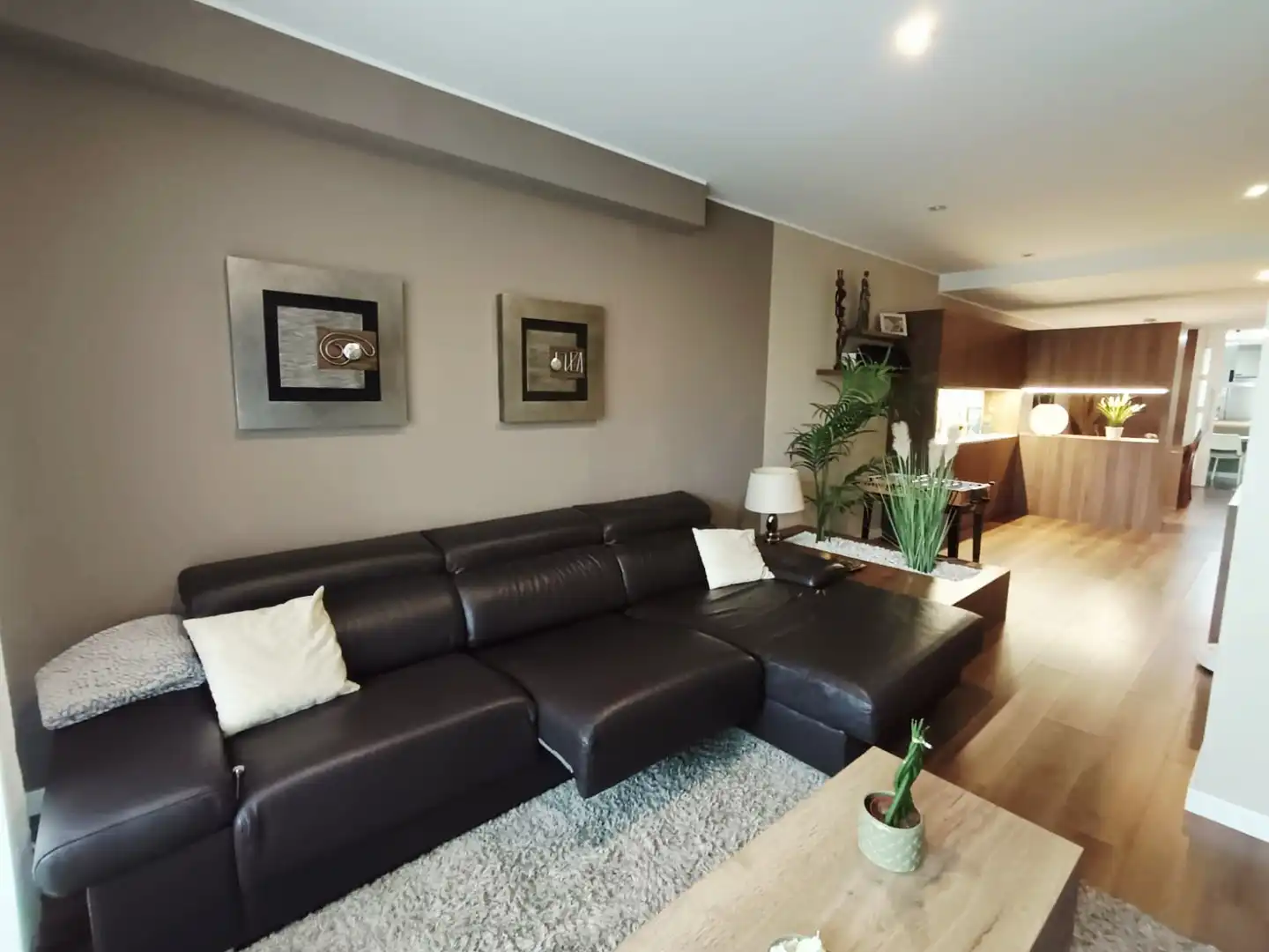 Wohnzimmer von Erdgeschoss zum Verkauf in Masquefa mit Klimaanlage, Heizung und Terrasse