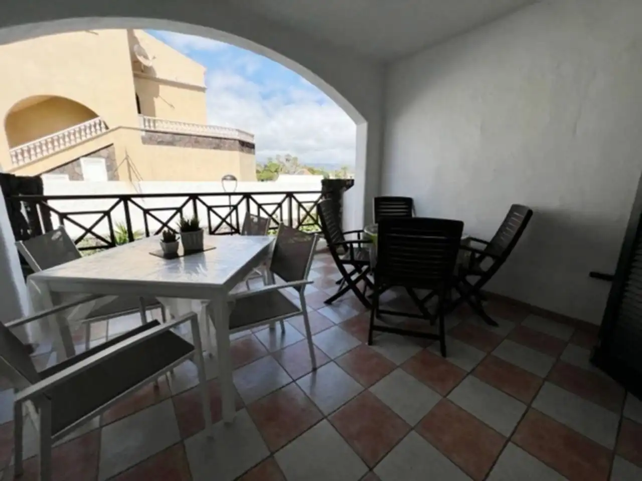 Terrace of Flat for rent in Arona  with Air Conditioner, Terrace and Furnished