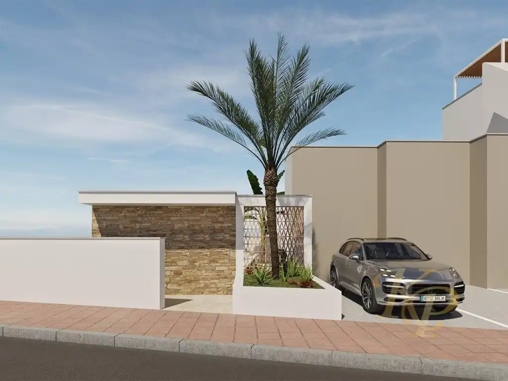 Vista exterior de Casa o chalet en venta en San Pedro del Pinatar con Aire acondicionado y Piscina