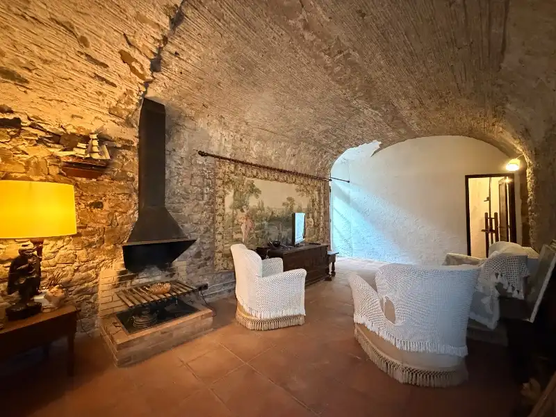 Sala de estar de Casa o chalet en venta en Rupià con Aire acondicionado, Calefacción y Terraza