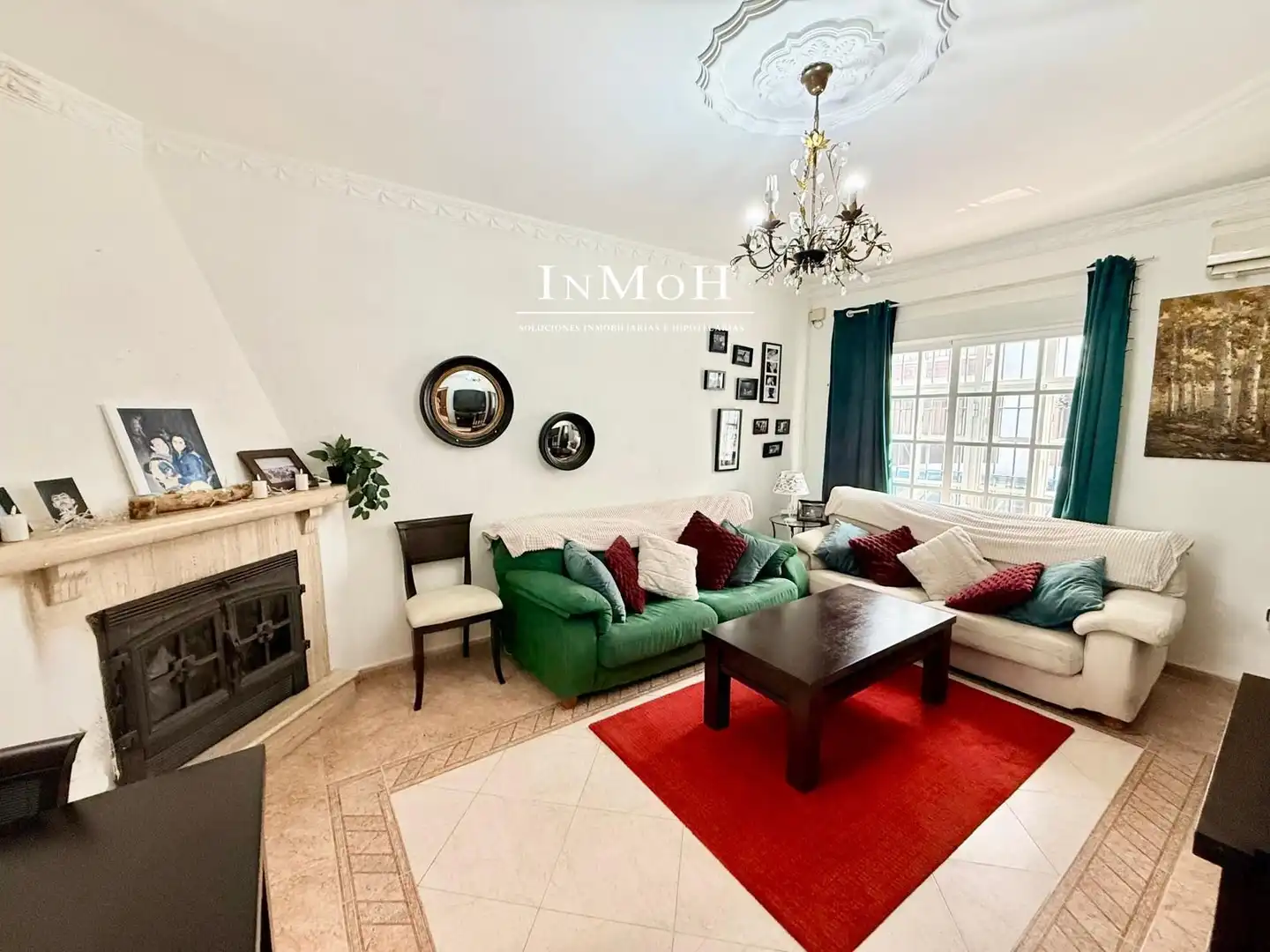 Sala de estar de Casa adosada en venta en Chiclana de la Frontera con Aire acondicionado, Terraza y Balcón