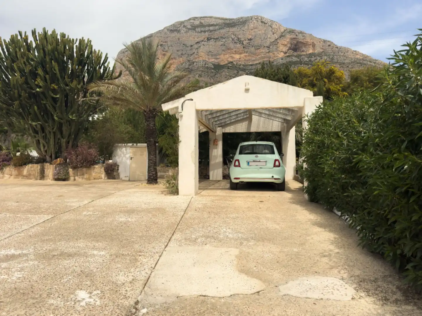 Parking de Casa o chalet en venta en Jávea / Xàbia con Aire acondicionado, Calefacción y Jardín privado