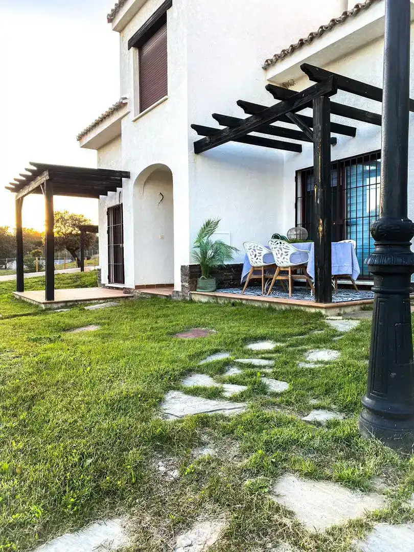 Terrasse von Wohnung zur Miete in El Ronquillo mit Klimaanlage, Parkett und Möbliert
