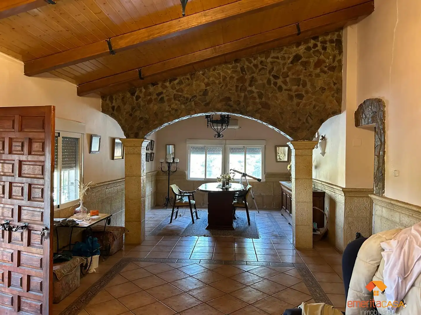 Casa rústica amb piscina en venda a Alange, imagen 27