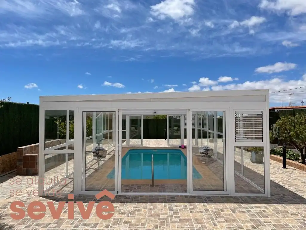 Piscina de Casa o xalet en venda en Antigua amb Jardí privat, Terrassa i Piscina