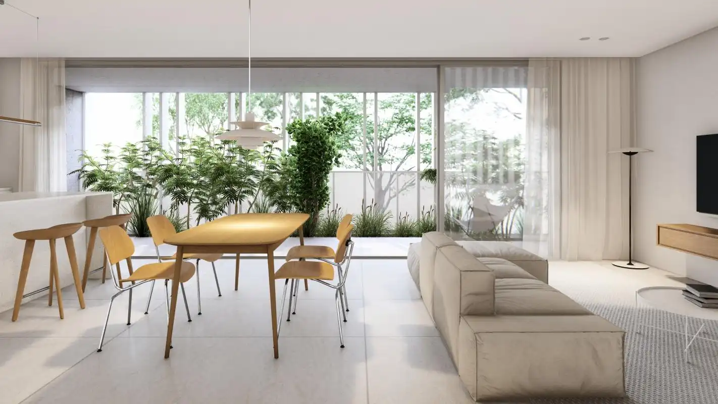 Living room of Flat for sale in Godella  with Air Conditioner, Heating and Terrace