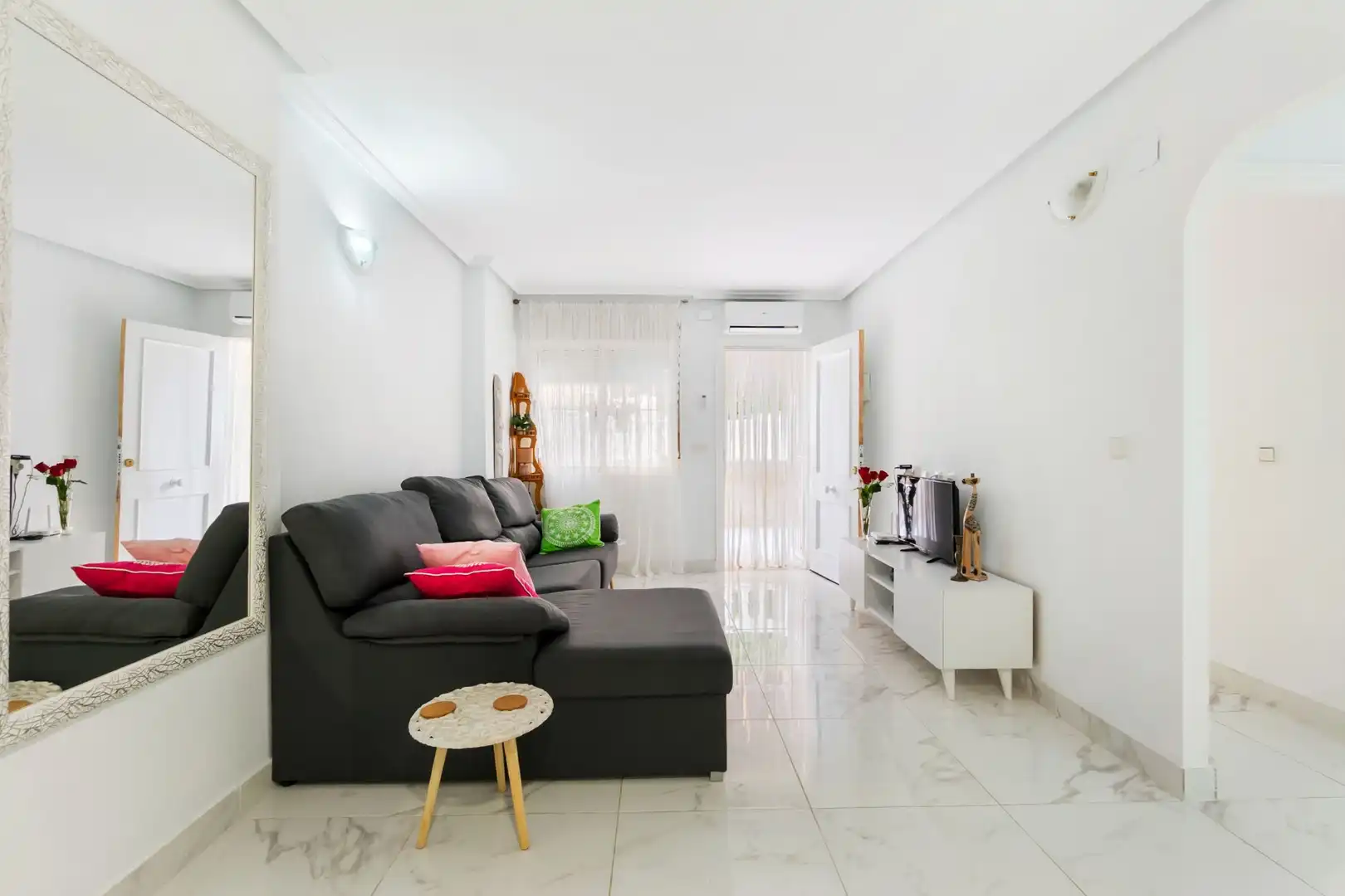Sala d'estar de Pis en venda en Torrevieja amb Aire condicionat, Calefacció i Terrassa