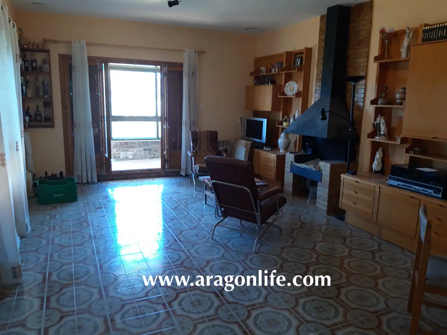 Living room of Houses for sale in Maella  with Heating, Private garden and Terrace
