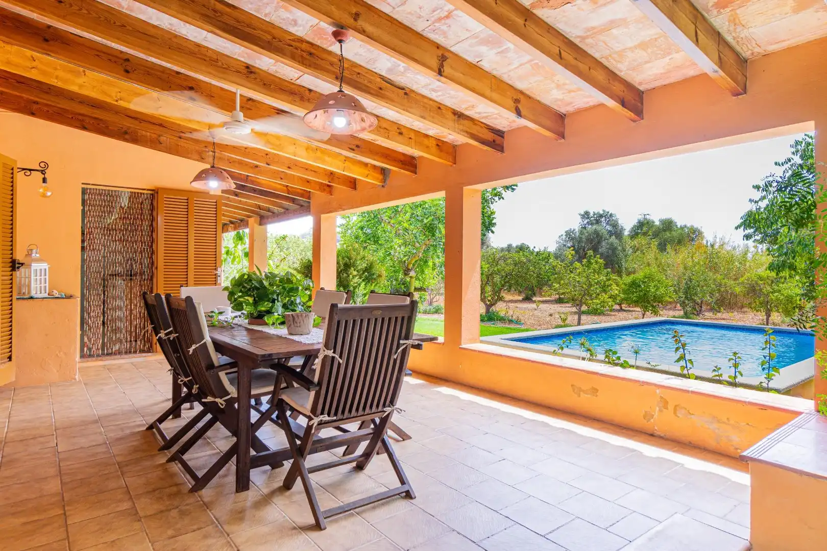 Terrassa de Casa o xalet en venda en Pollença amb Aire condicionat, Jardí privat i Terrassa