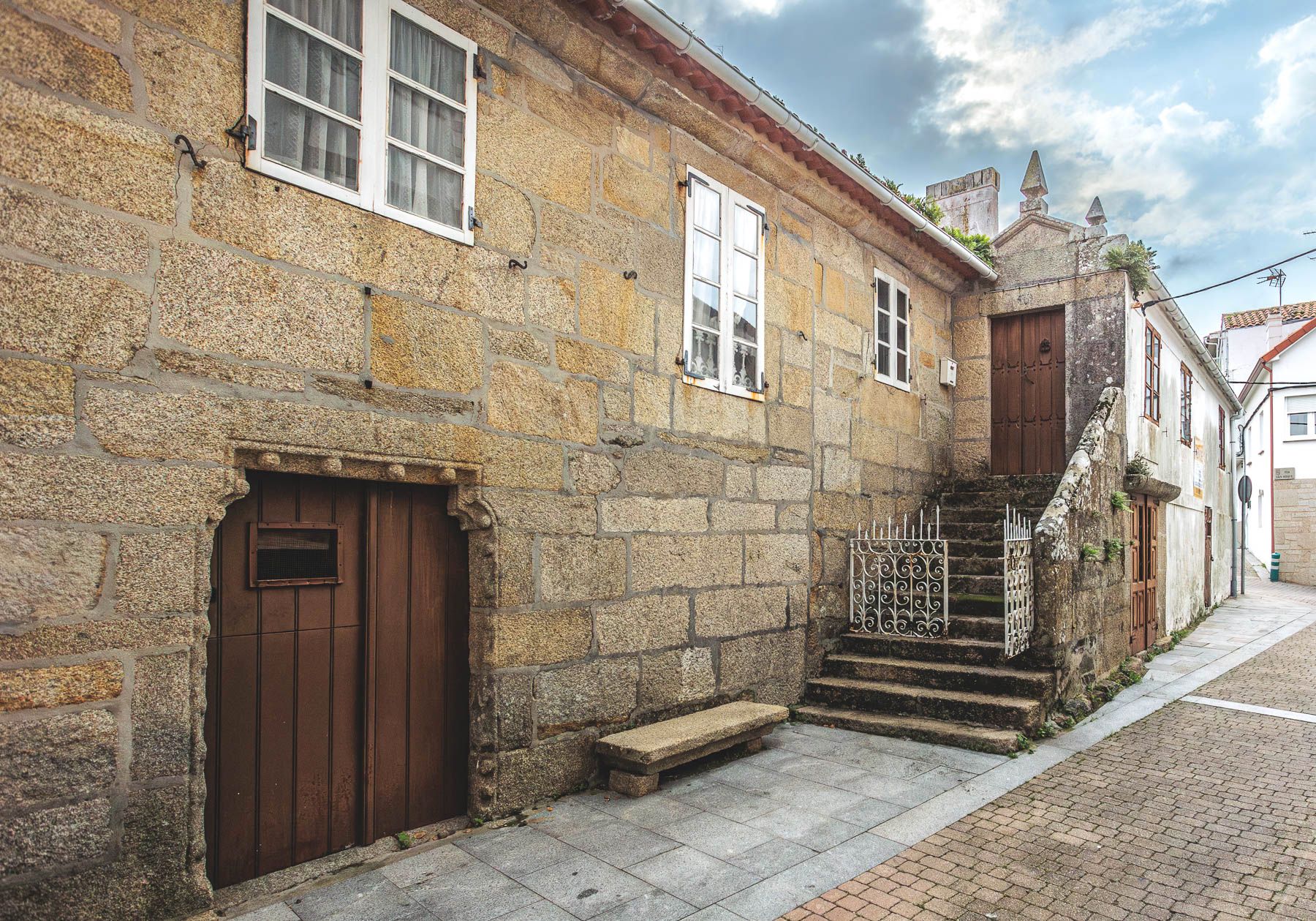 Exterior view of Country house for sale in Sanxenxo