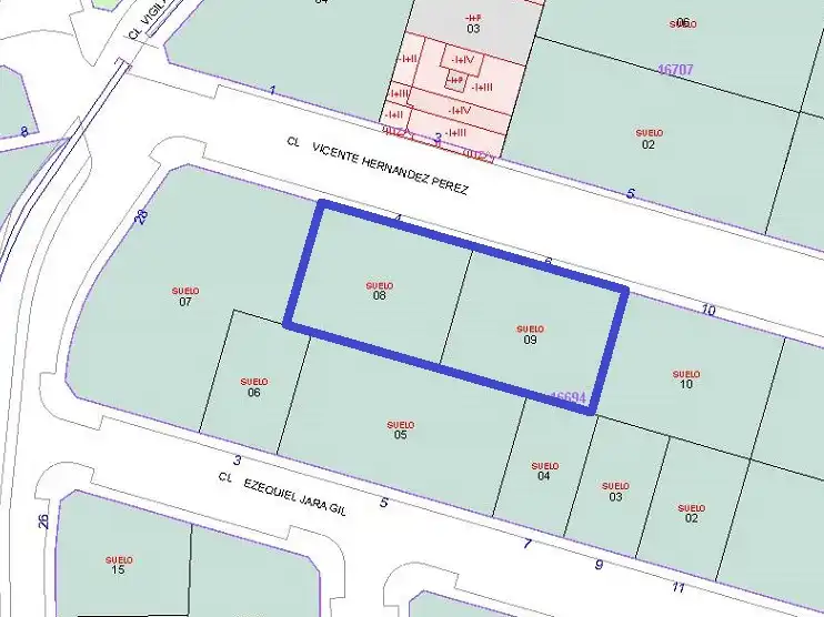 Wohnbaugrundstück zum Verkauf in Calle Vicente Hernandez Perez 4, imagen 2
