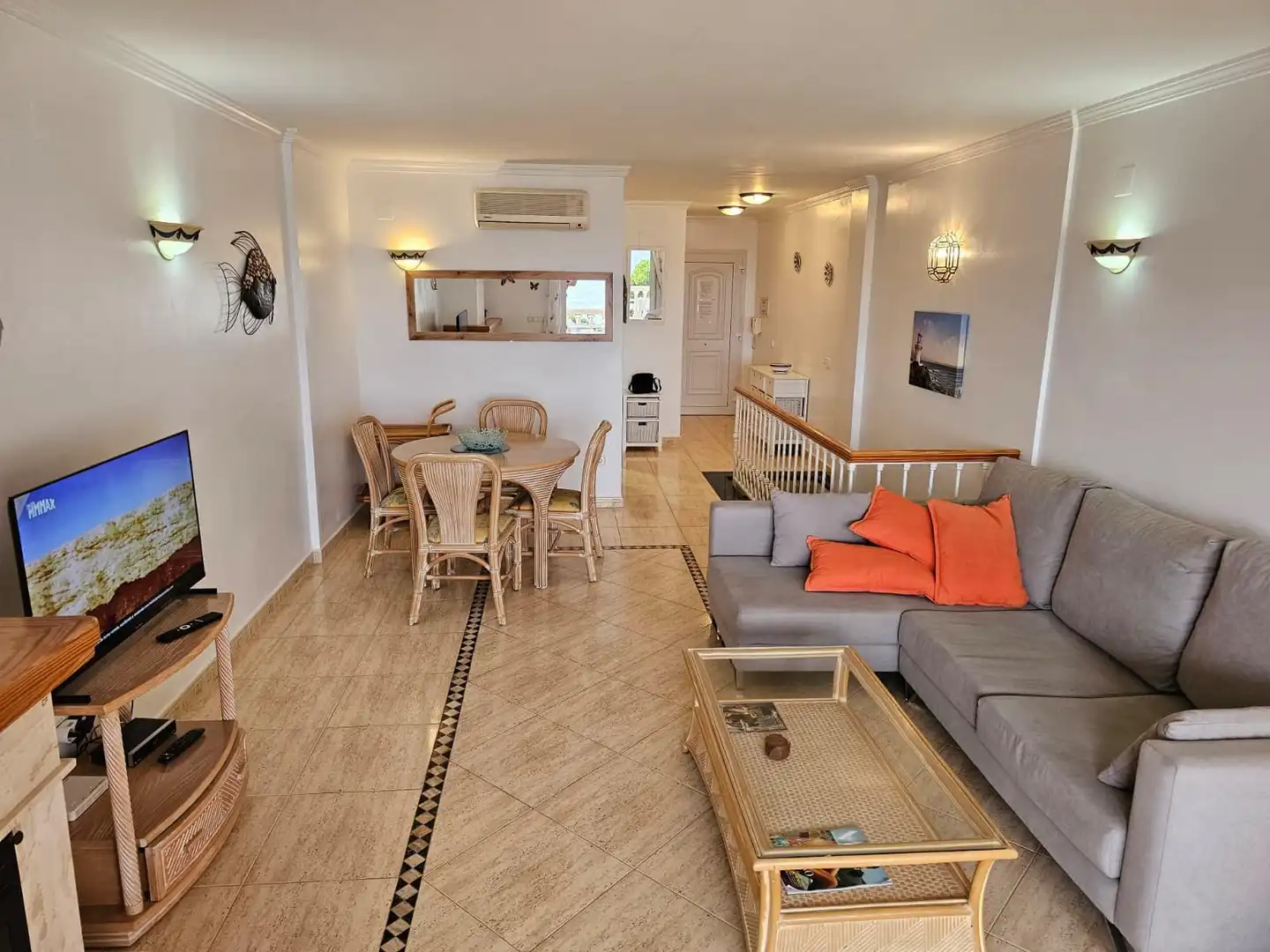 Sala d'estar de Dúplex en venda en Moraira
