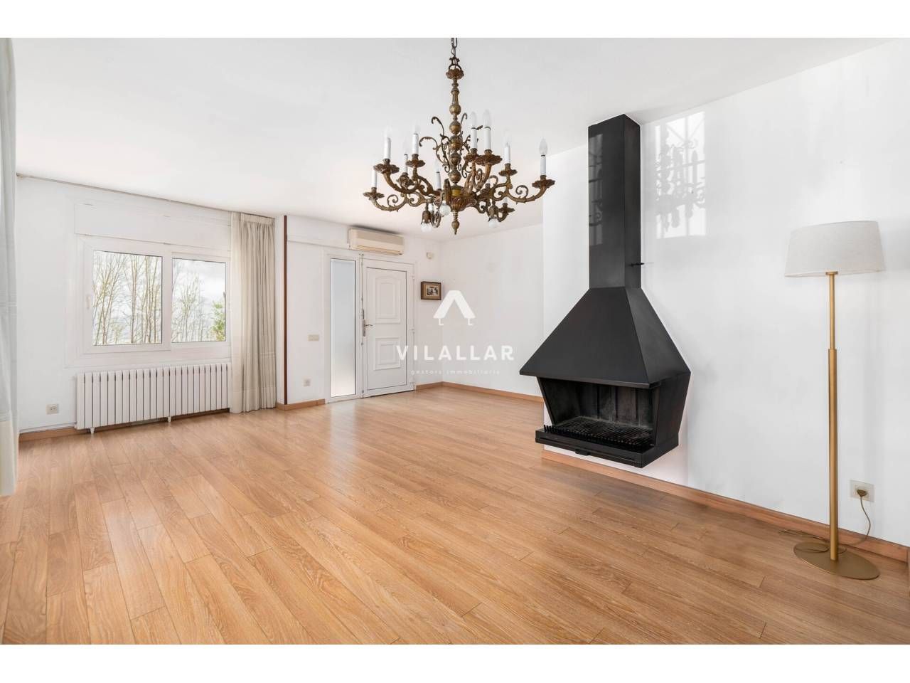 Living room of House or chalet for sale in Vilassar de Mar  with Heating and Parquet flooring