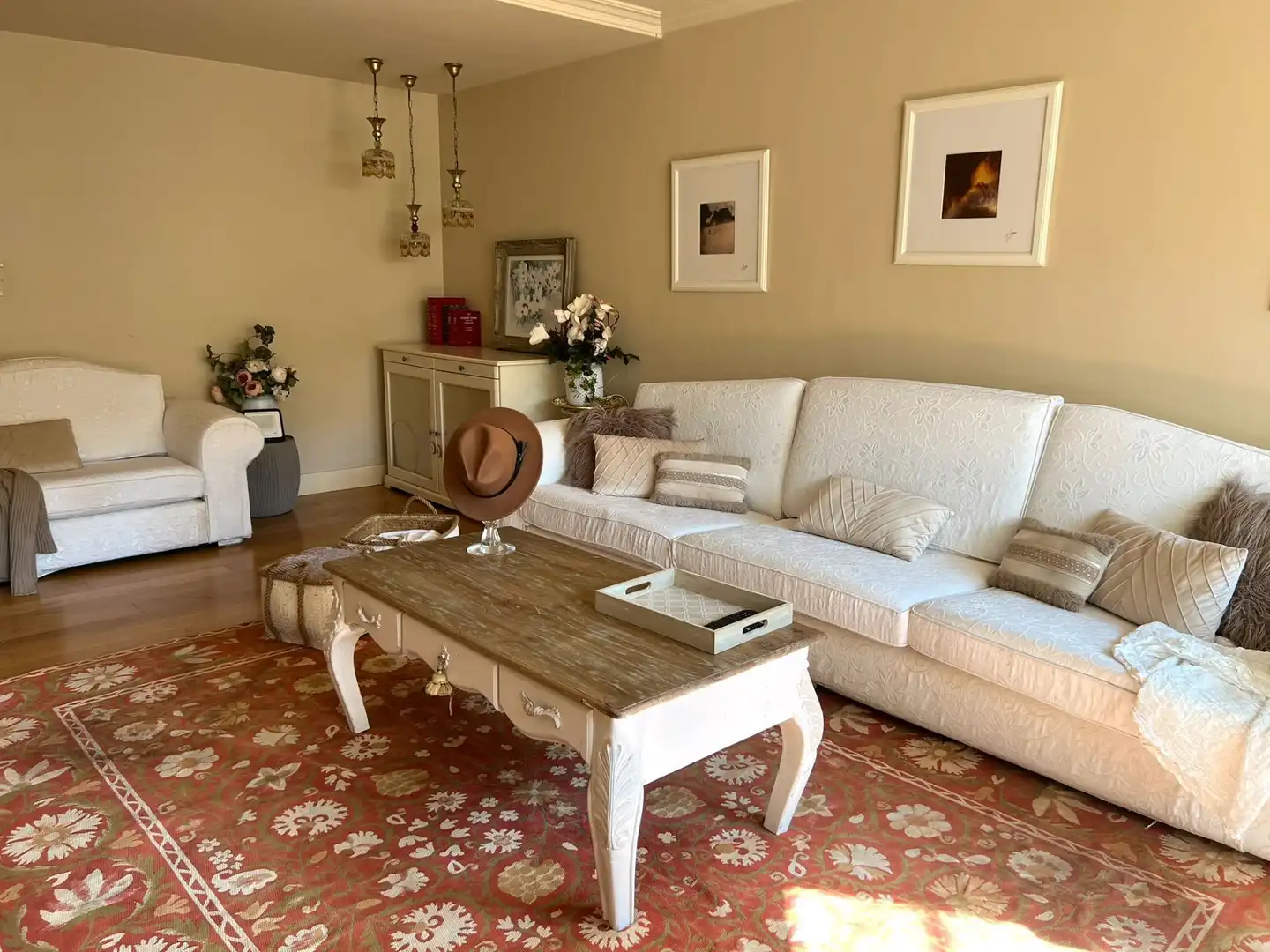 Sala de estar de Casa adosada en venta en Zarautz con Aire acondicionado, Calefacción y Jardín privado