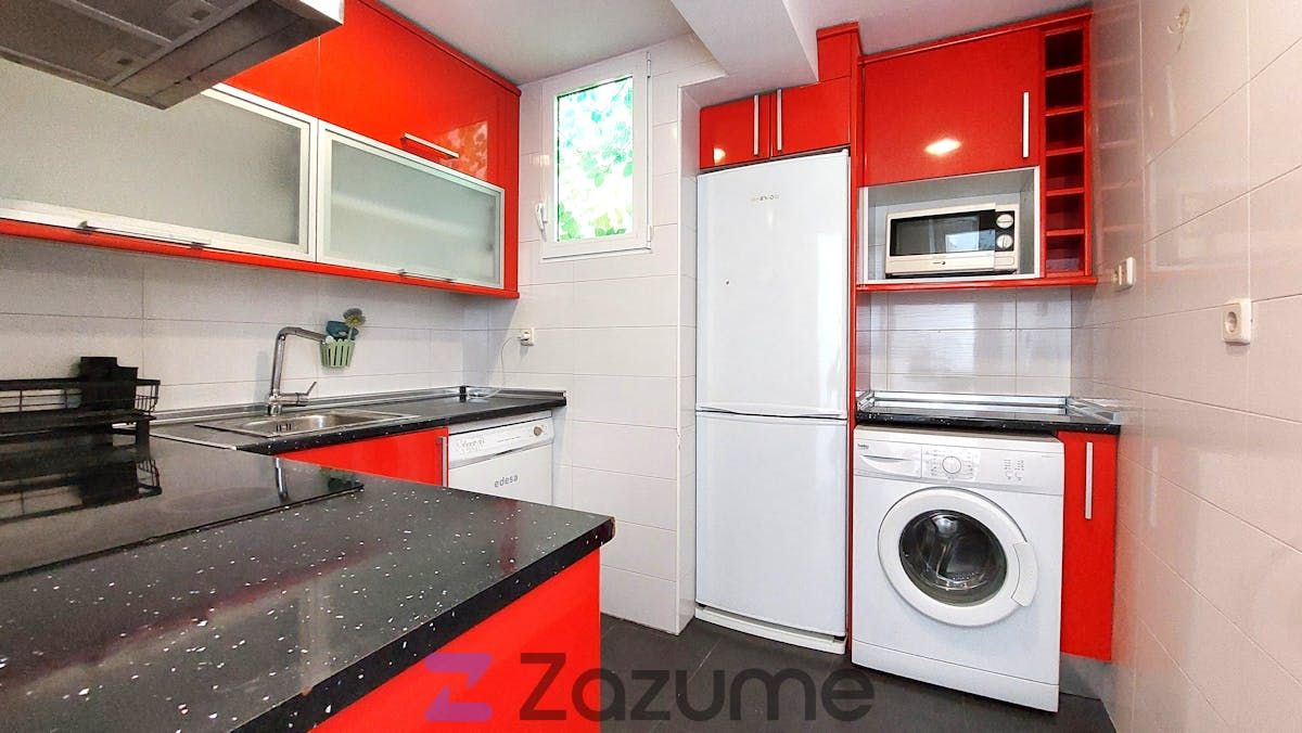 Cuina de Pis de lloguer en Pozuelo de Alarcón amb Terrassa, Moblat i Forn