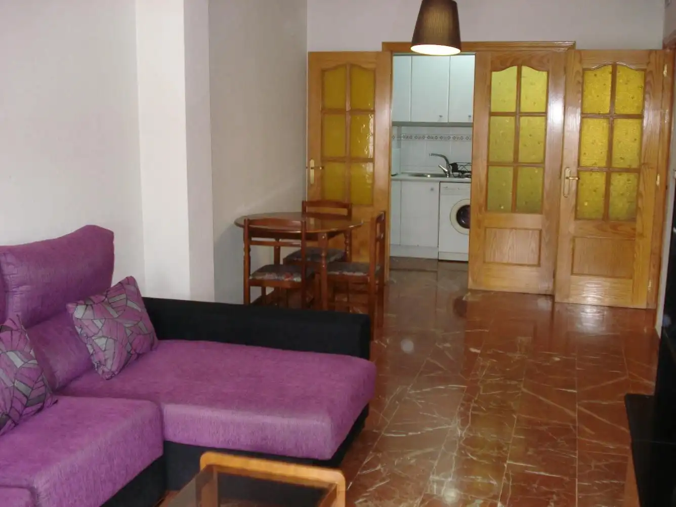 Sala de estar de Apartamento de alquiler en Mérida con Aire acondicionado, Calefacción y Amueblado