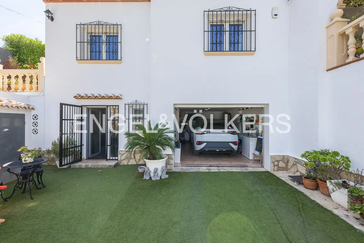 Vista exterior de Finca rústica en venda en Jávea / Xàbia amb Aire condicionat, Calefacció i Jardí privat