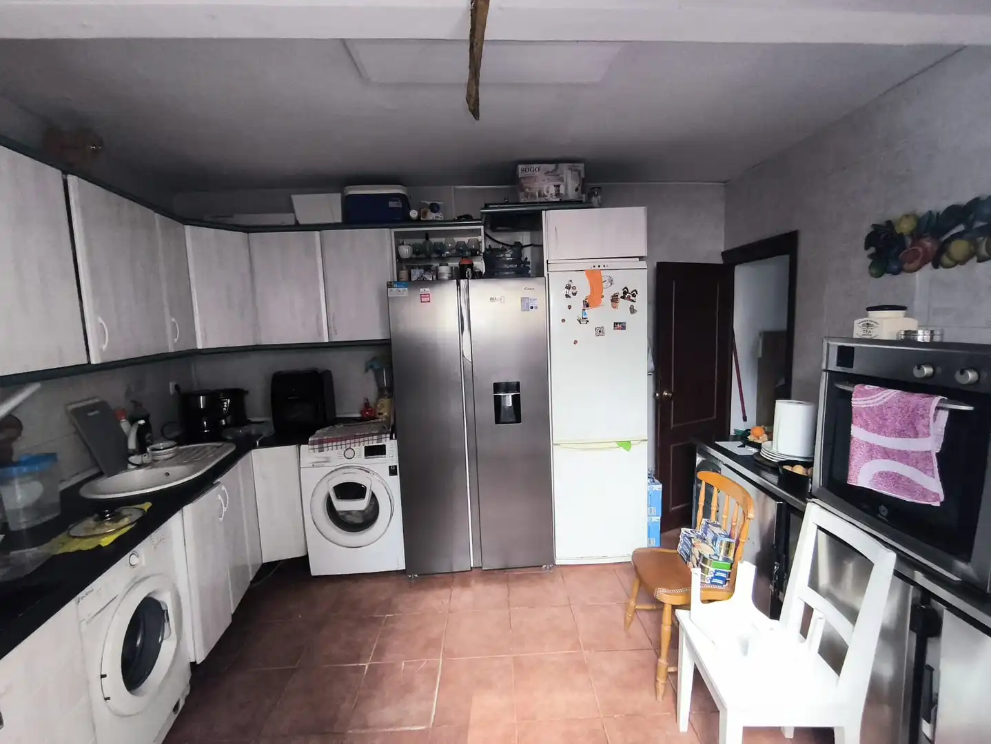 Cuina de Casa o xalet en venda en Santa Olalla amb Aire condicionat, Calefacció i Terrassa